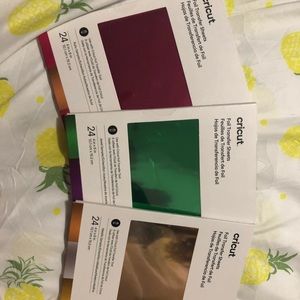 Cricut foil transfer sheets 3 packs